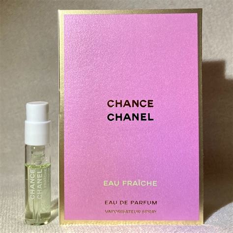 chanel chance eau fraiche samples